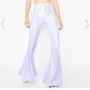 Dolls Kill Vinyl Flares